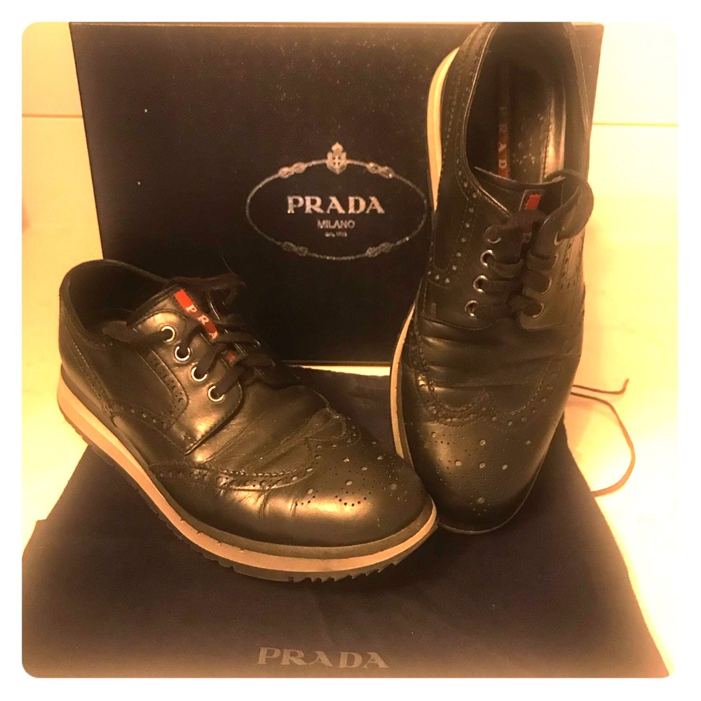 Men’s Prada Wingtip Shoe!